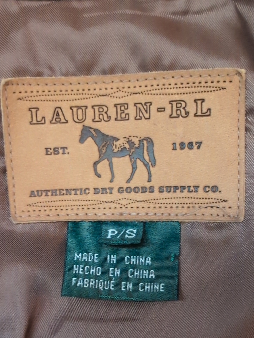 Vintage Ralph Lauren Tan Suede Fringe Leather Jacket - Picture 13 of 13